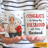 Personalized Congrats On Being My Husband Mug 30340 1