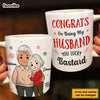 Personalized Congrats On Being My Husband Mug 30340 1