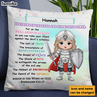 Personalized Gift For Granddaughter Armor Of God Pillow 30345 thumb 1