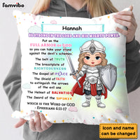 Personalized Gift For Granddaughter Armor Of God Pillow 30345 thumb 1
