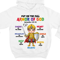 Personalized Gift For Grandson Armor Of God Kid T Shirt - Kid Hoodie - Kid Sweatshirt 30347 thumb 1