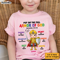 Personalized Gift For Grandson Armor Of God Kid T Shirt - Kid Hoodie - Kid Sweatshirt 30347 thumb 1