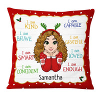 Personalized Christmas Gift For Granddaughter I Am Kind Pillow 30359 thumb 1