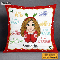 Personalized Christmas Gift For Granddaughter I Am Kind Pillow 30359 thumb 1