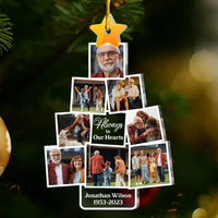 Personalized Photo Memorial Tree Christmas Ornament 30360 thumb 1