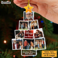 Personalized Photo Memorial Tree Christmas Ornament 30360 thumb 1