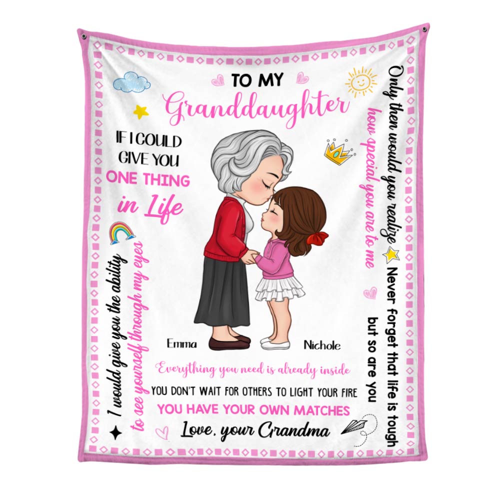 Personalized Gift For Granddaughter You Are Blanket 30363 Primary Mockup