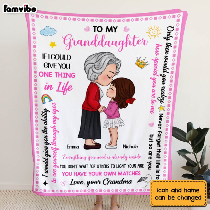 Personalized Gift For Granddaughter You Are Blanket 30363 1