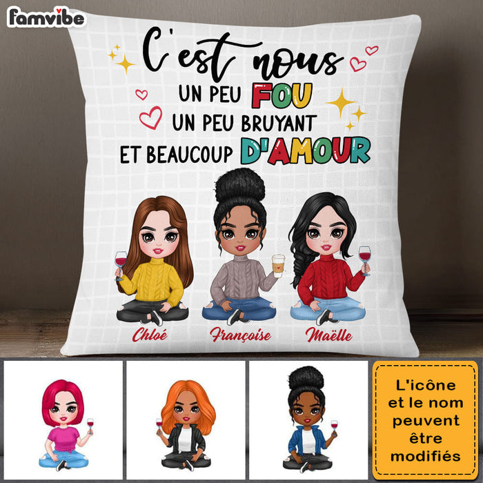 Personalized Gift For Friends Sisters French Pillow 30364 1