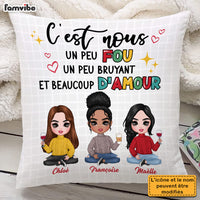 Personalized Gift For Friends Sisters French Pillow 30364 thumb 1