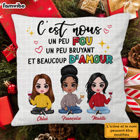 Personalized Gift For Friends Sisters French Pillow 30364 thumb 1