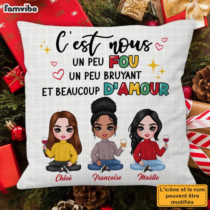 Personalized Gift For Friends Sisters French Pillow 30364 1