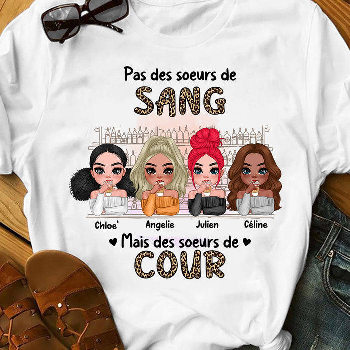 Personalized Gift For Friends Sister French Shirt - Hoodie - Sweatshirt 30367 1
