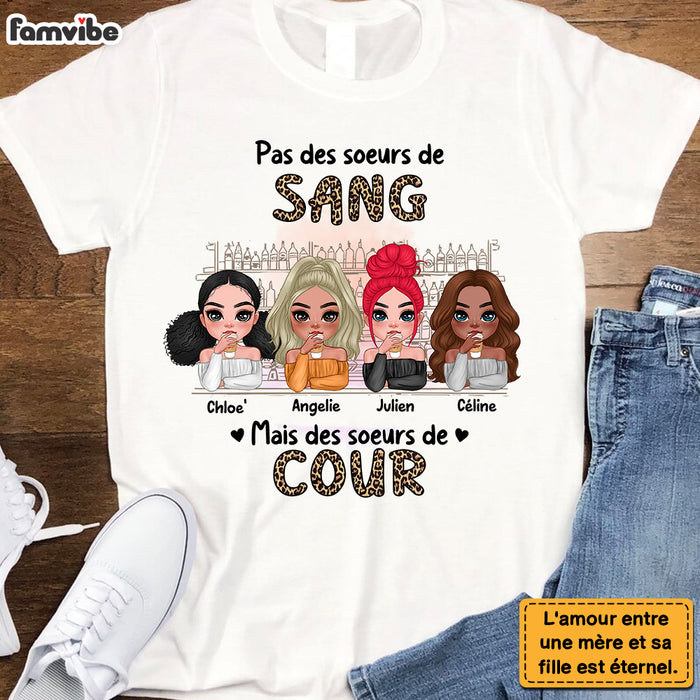Personalized Gift For Friends Sister French Shirt - Hoodie - Sweatshirt 30367 1