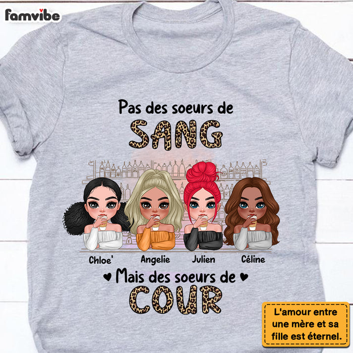 Personalized Gift For Friends Sister French Shirt - Hoodie - Sweatshirt 30367 1