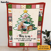 Personalized This Is Us A Little Bit Of Crazy Couple Blanket 30377 thumb 1