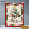 Personalized This Is Us A Little Bit Of Crazy Couple Blanket 30377 1