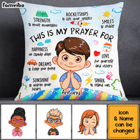 Personalized Gift For Grandson Prayer Pillow 30379 thumb 1