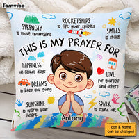 Personalized Gift For Grandson Prayer Pillow 30379 thumb 1