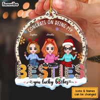 Personalized Friendship Congrats On Leopard Ornament 30380 thumb 1
