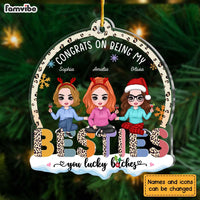 Personalized Friendship Congrats On Leopard Ornament 30380 thumb 1