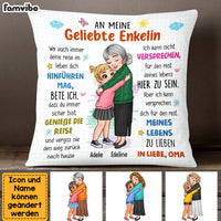 Personalized To My Granddaughter German Pillow 30389 thumb 1