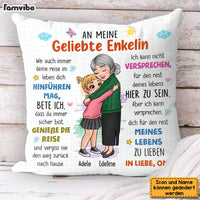 Personalized To My Granddaughter German Pillow 30389 thumb 1