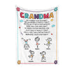 Personalized Grandma Hold It Really Tight Blanket 30393 1