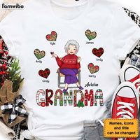 Personalized Gift For Grandma Grandkids Christmas Shirt - Hoodie - Sweatshirt 30398 thumb 1