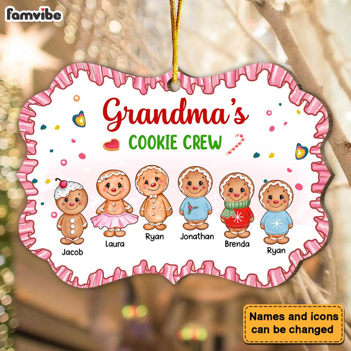 Personalized Gift For Grandma Cookie Crew Benelux Ornament 30400 1
