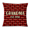 Personalized Gift For Grandma Custom Name Christmas Pillow 30402 1