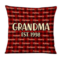 Personalized Gift For Grandma Custom Name Christmas Pillow 30402 thumb 1