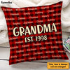 Personalized Gift For Grandma Custom Name Christmas Pillow 30402 1