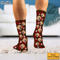 Personalized Gift For Dog Lover Upload Photo Socks 30403 thumb 1