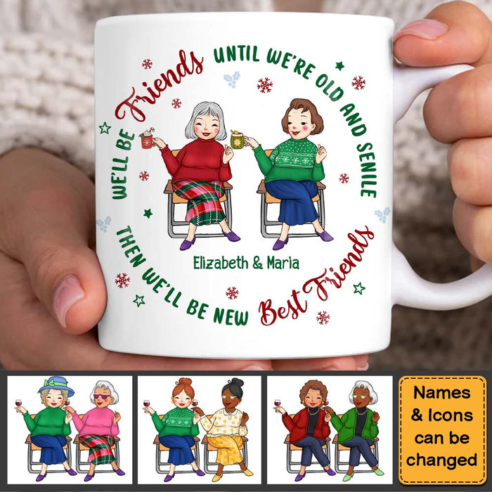 Personalized Gift For Friends Old And Senile Mug 30411 1