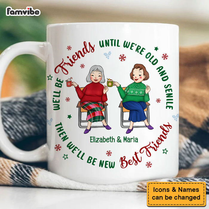 Personalized Gift For Friends Old And Senile Mug 30411 1