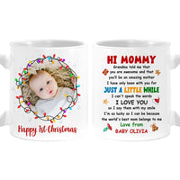 Personalized First Christmas Upload Photo Mug 30415 thumb 1