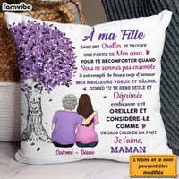Personalized Gift For Daughter French À Ma Fille Pillow 30451 thumb 1