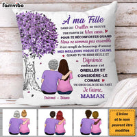 Personalized Gift For Daughter French À Ma Fille Pillow 30451 thumb 1