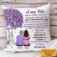 Personalized Gift For Daughter French À Ma Fille Pillow 30451 thumb 1