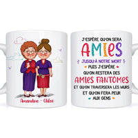 Personalized Gift For Friends J'espère Qu'on Sera Amies Mug 30455 thumb 1