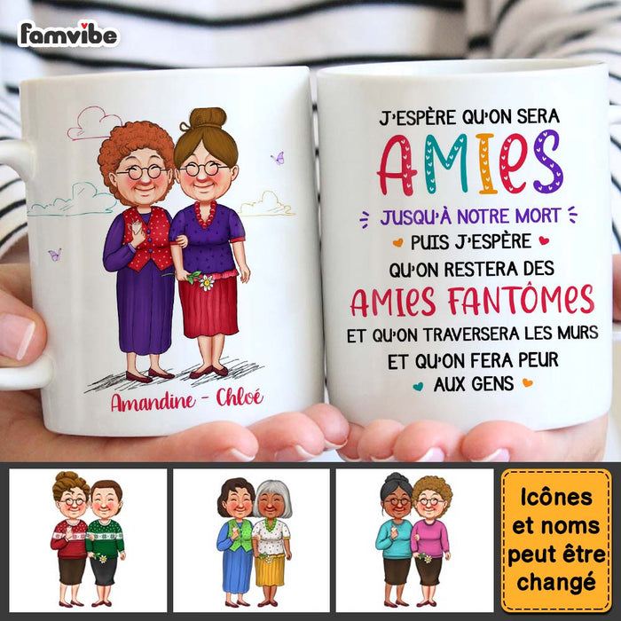 Personalized Gift For Friends J'espère Qu'on Sera Amies Mug 30455 1