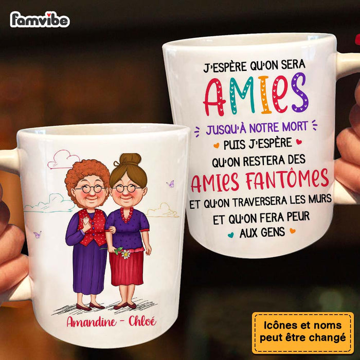 Personalized Gift For Friends J'espère Qu'on Sera Amies Mug 30455 1