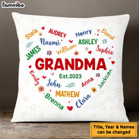 Personalized Gift For Grandma Custom Name Pillow 30460 thumb 1