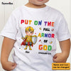 Personalized Gift For Grandson Armor Of God Kid T Shirt - Kid Hoodie - Kid Sweatshirt 30462 1