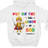 Personalized Gift For Grandson Armor Of God Kid T Shirt - Kid Hoodie - Kid Sweatshirt 30462 1