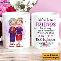 Personalized Gift For Old Friends The Bad Influence Mug 30465 thumb 1