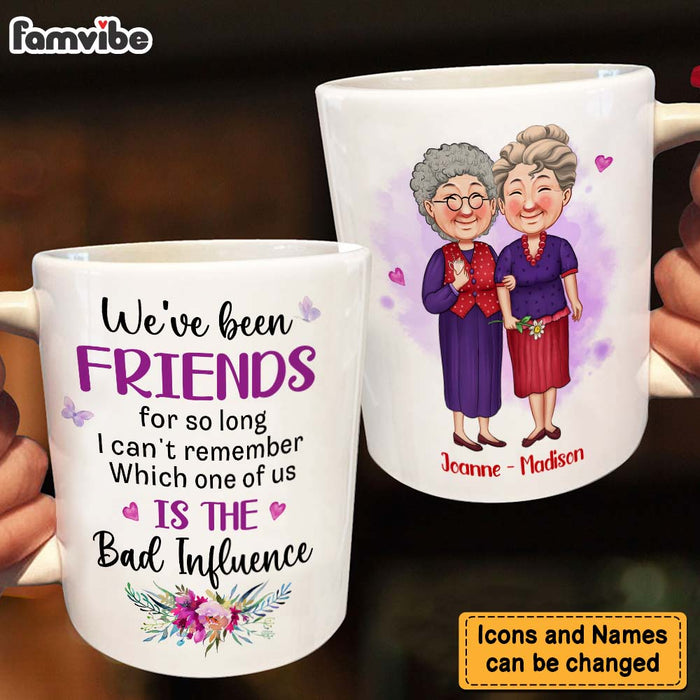 Personalized Gift For Old Friends The Bad Influence Mug 30465 1