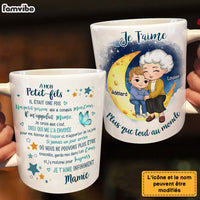 Personalized Gift For Grandson French Mug 30466 thumb 1