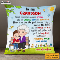 Personalized Gift For Grandson You Are Pillow 30477 thumb 1